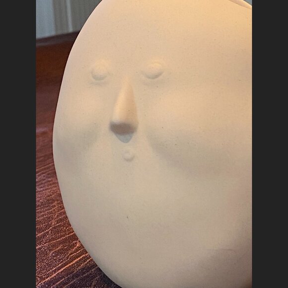 Funny Face Head Vase Pottery - Matte - Picture 3 of 8